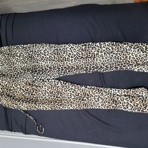 Guess leopard genie pants